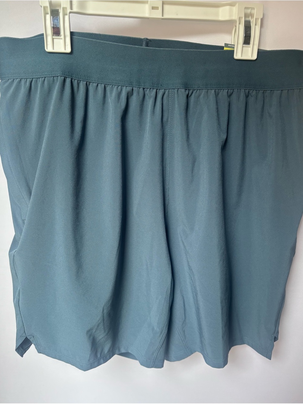 Mens Lightweight Teal Athletic Shorts